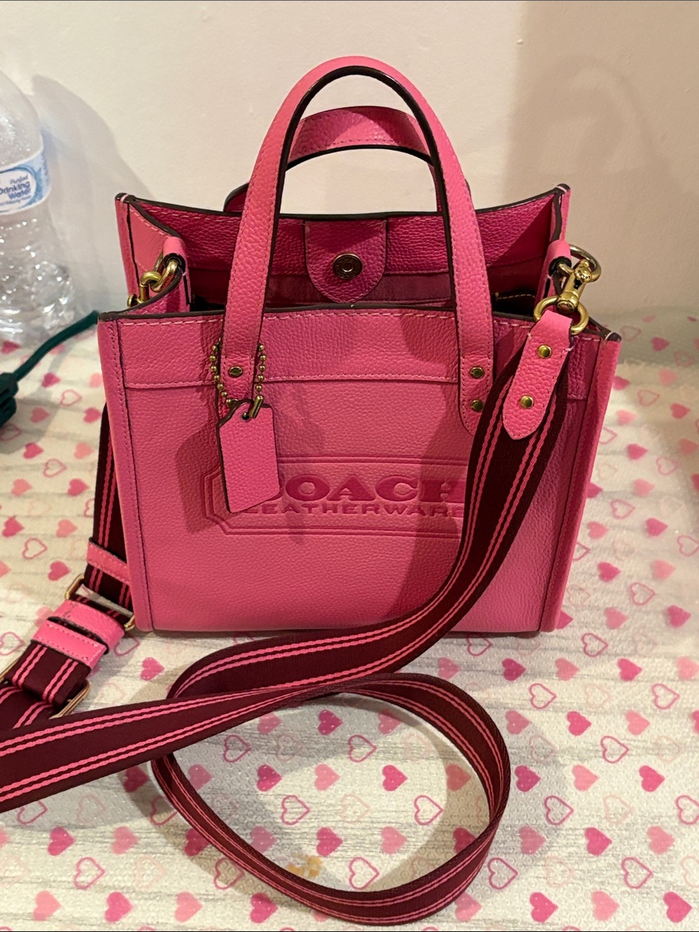 Coach field tote 22 pink - Picture 8 of 8